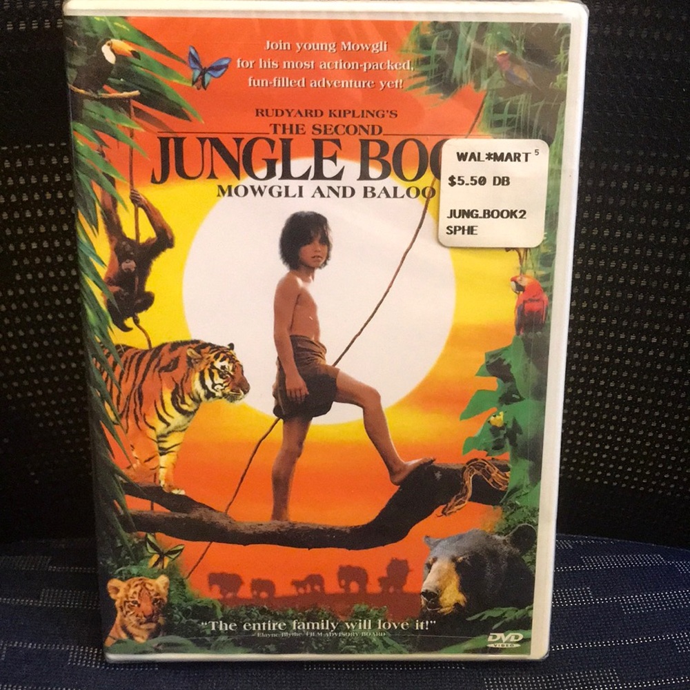**NEW** The Second Jungle Book DVD ~ Factory Sealed ***6 for $25***